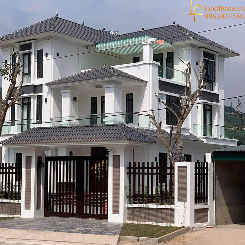 Thiết kế mẫu nhà 3 tầng mái Thái góp phần tạo nên sự hiện đại và sang trọng