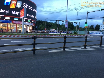 Dải phân cách mềm bằng nhựa PE