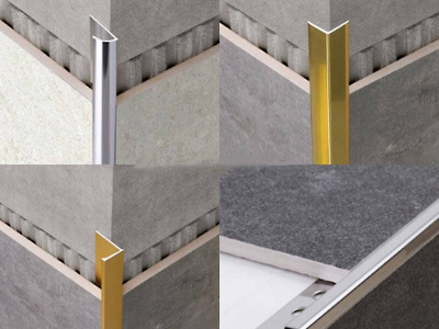 Nẹp inox góc tường