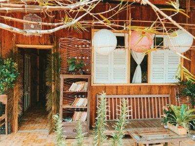 Nhà của gỗ homestay - Căn nhà homestay bằng gỗ độc nhất vô nhị