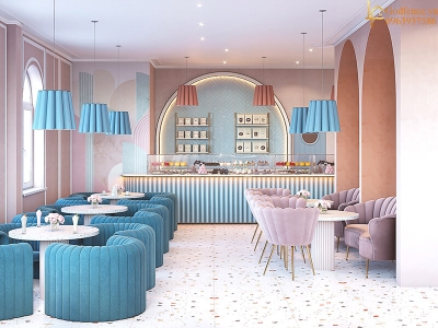 Thiết kế quán trà sữa đẹp và những lưu ý quan trọng