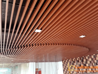 Khám phá những ưu điểm tuyệt đối của trần nhôm giả gỗ