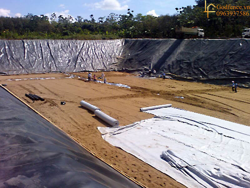 Vải địa kỹ thuật dệt được ứng dụng ở trong nhiều công trình xây dựng khác nhau