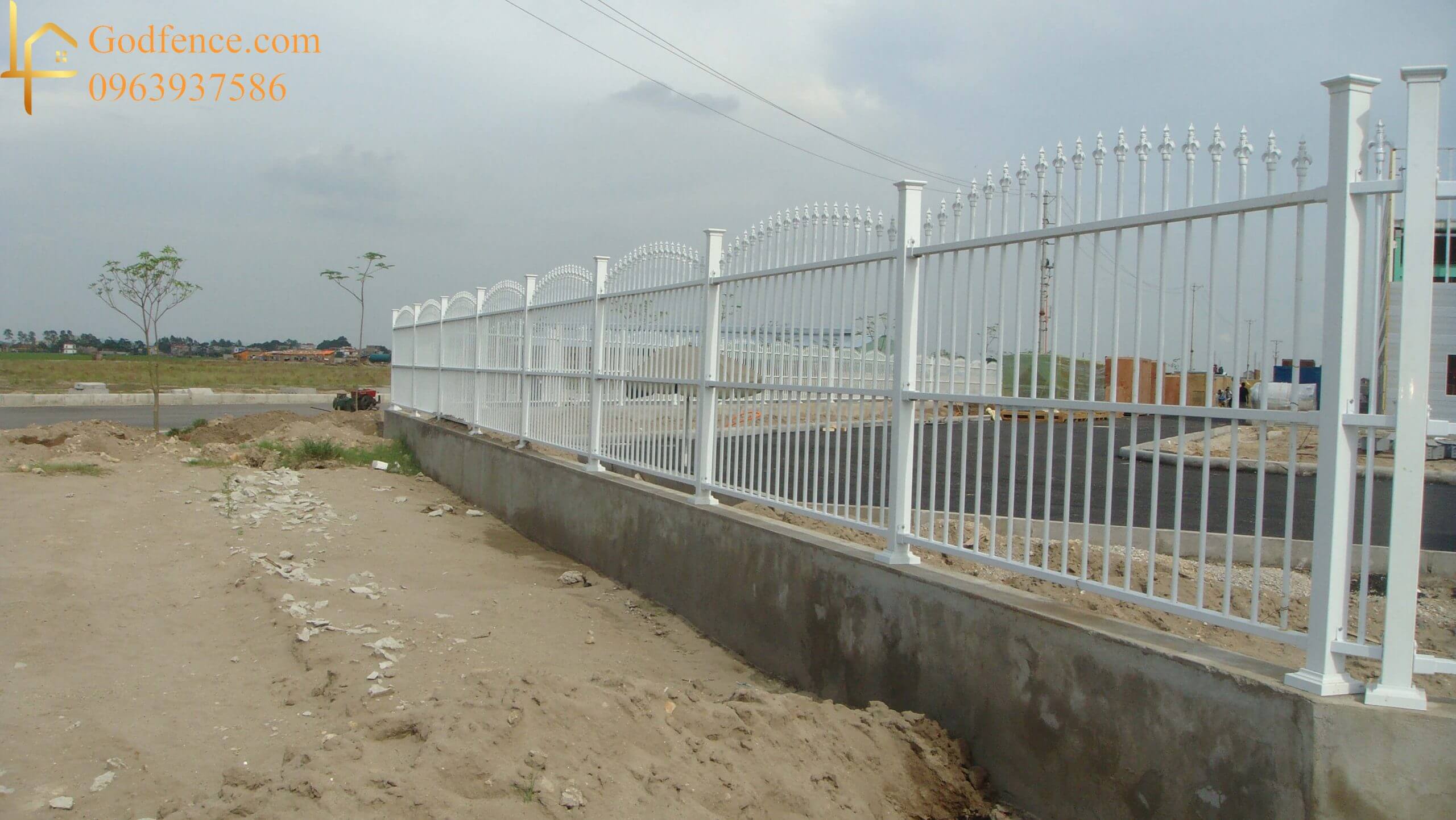 Hàng rào sắt đẹp cho các dự án lớn