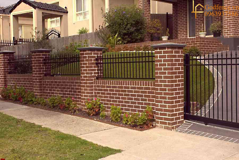 Xác định chiều cao của các mẫu hàng rào đẹp phù hợp với công trình