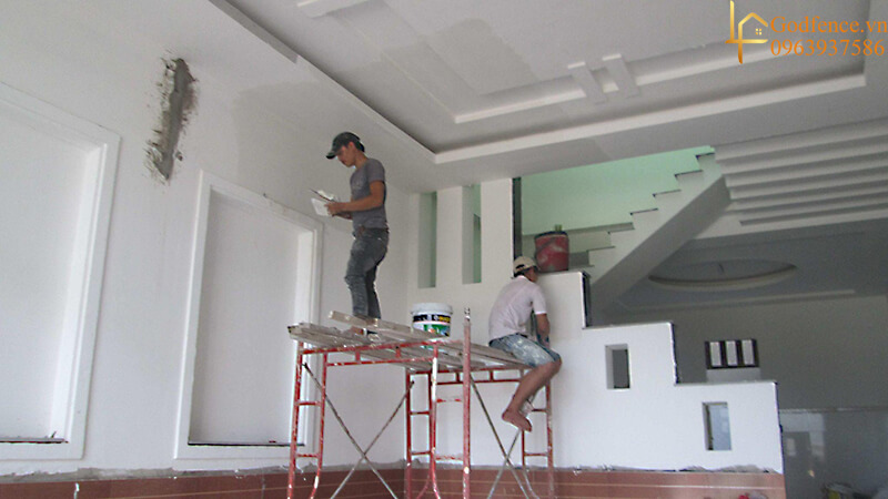 Dịch vụ sơn sửa nhà tại Hà Nội hiện đang được thực hiện bởi nhiều công ty