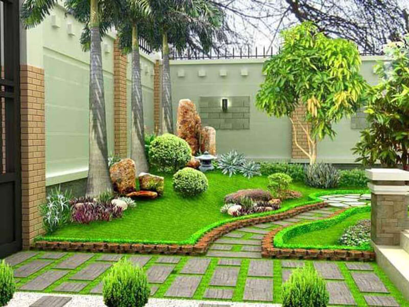 Thiết kế sân vườn được xem là nghệ thuật của sự sắp đặt thay đổi tính năng ở trong không gian sân