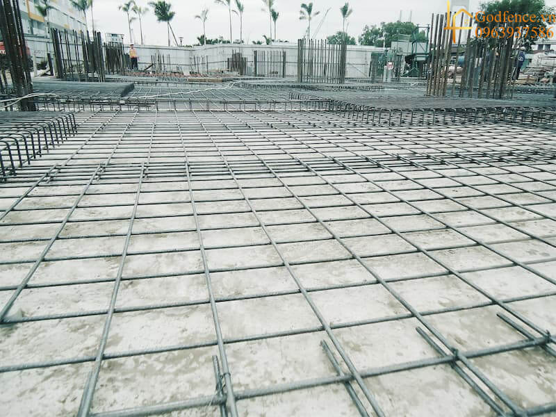 Lưới thép hàn D3 thường được sử dụng để làm tấm lót đổ sàn bê tông cho nhiều công trình