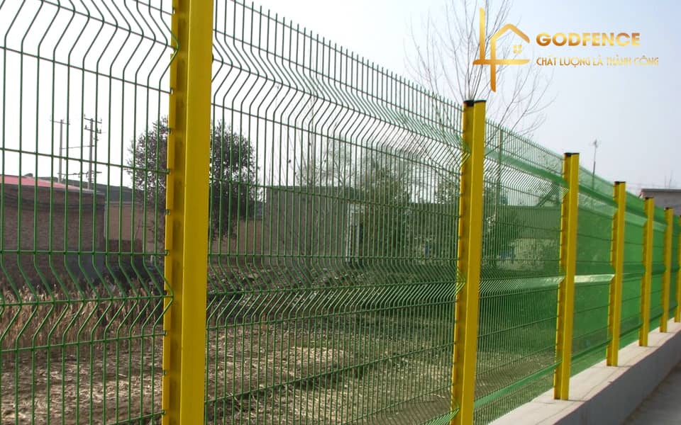Hàng rào lưới thép hàn chất lượng cao cho công trình