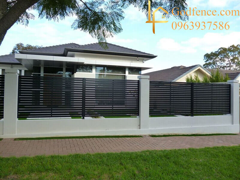 Hàng rào đẹp tăng giá trị thẩm mỹ cho ngôi nhà
